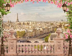 Балкон с видом на Париж 14-68